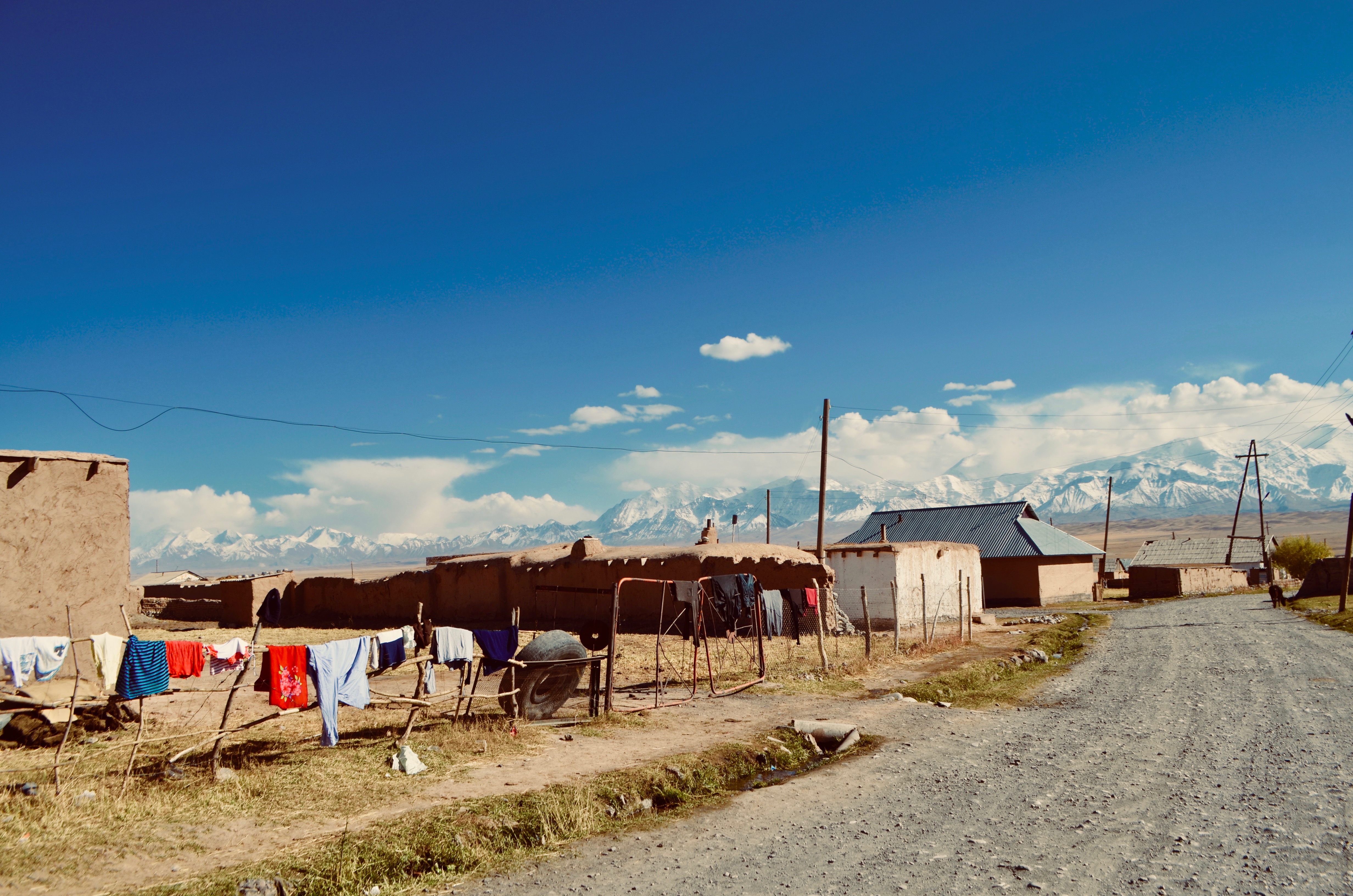 Volunteering in Kyrgyzstan, Central Asia in a small remote Southern village called Sary-Mogol. An excellent way to volunteer our skills abroad and give back through Community-Based Tourism.